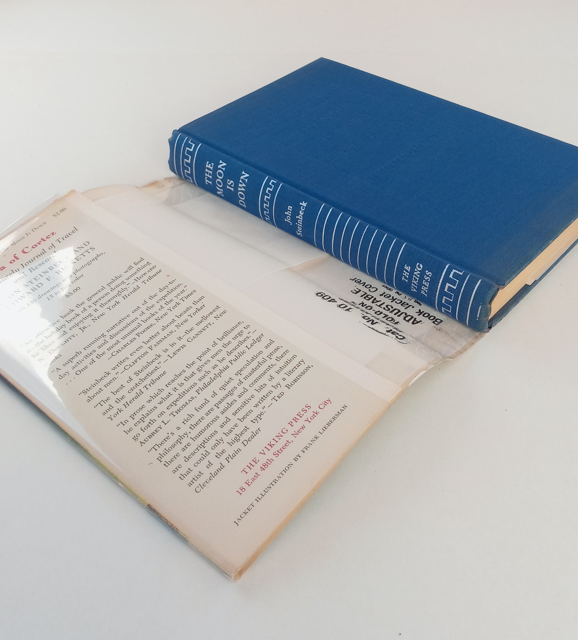 The Moon is Down book cover