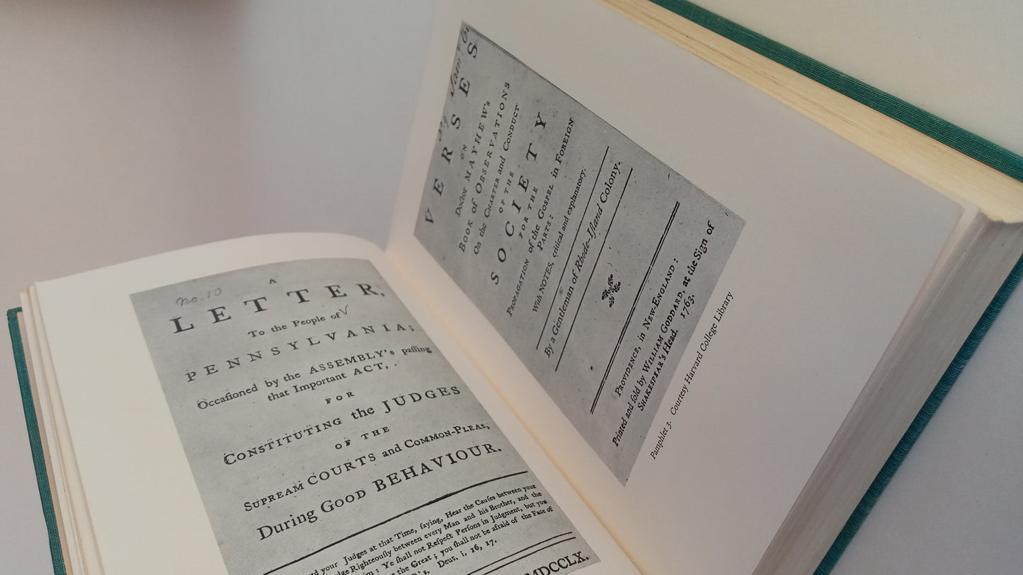 The John Harvard Library Pamphlets of the American Revolution, 1750-1776: Volume I, 1750-1765 book cover