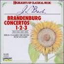 Bach: Brandenburg #1, 2, 3 book cover