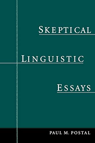 Skeptical Linguistic Essays book cover