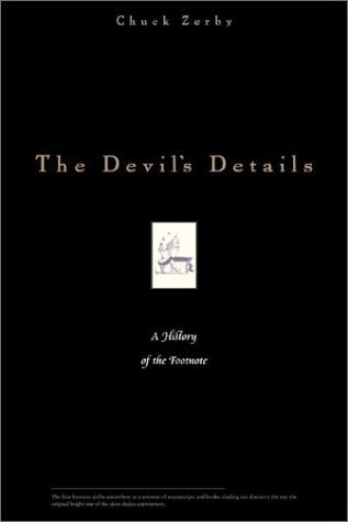 Devil's Details: A History of the Footnote