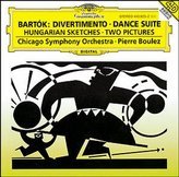 Béla Bartók: Divertimento / Dance Suite / Hungarian Sketches / Two Pictures - Chicago Symphony Orchestra / Pierre Boulez book cover