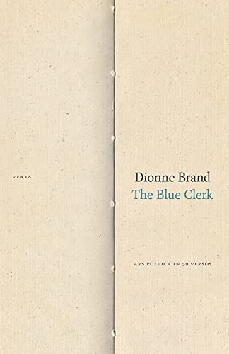 Blue Clerk: Ars Poetica in 59 Versos book cover