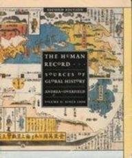 Human Record: Sources of Global History (Revised) book cover
