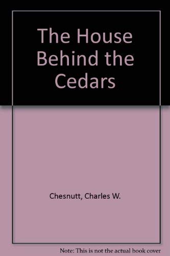 House Behind the Cedars book cover