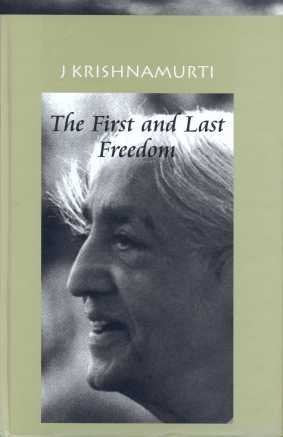 First and Last Freedom book cover