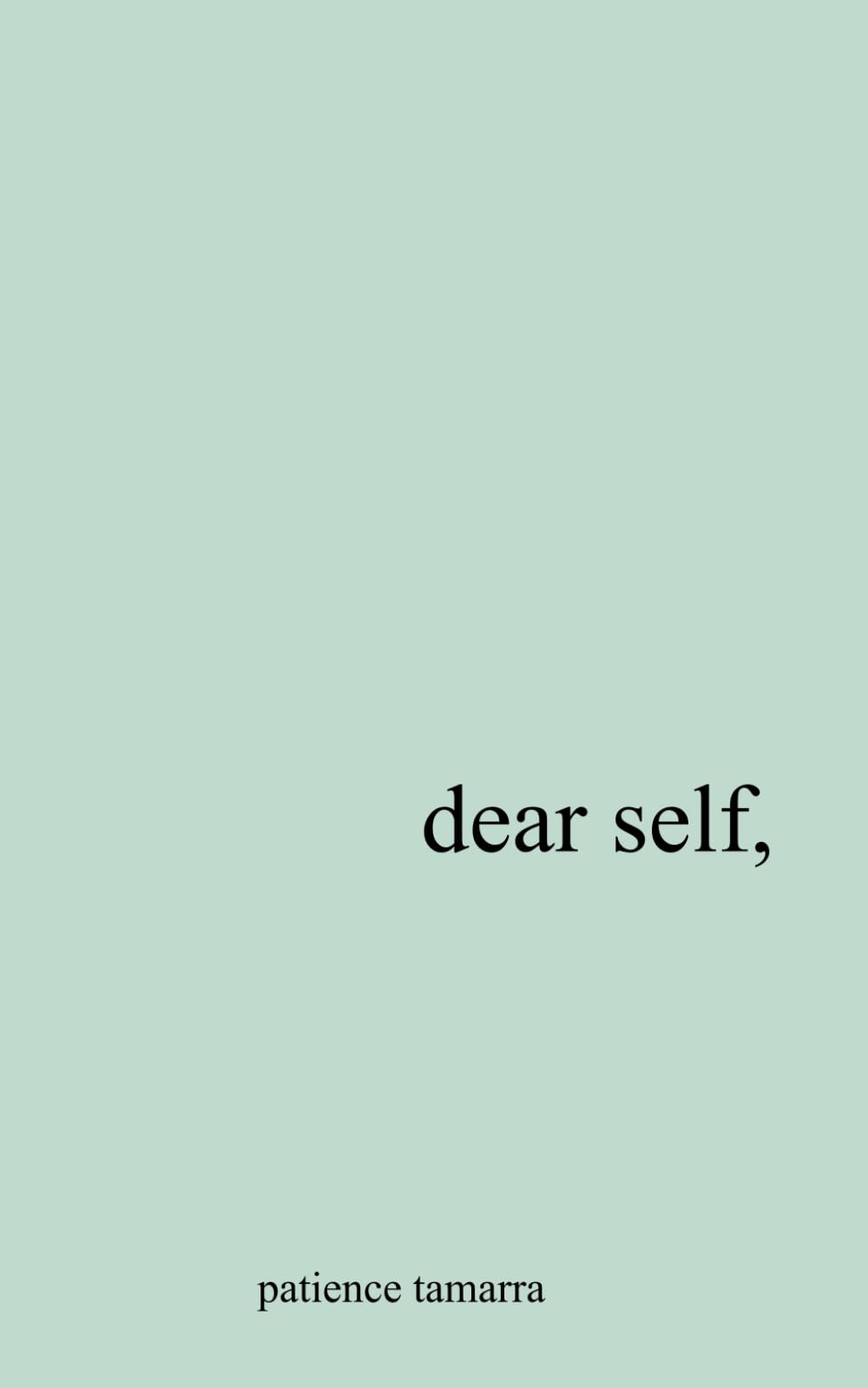Dear Self, book cover