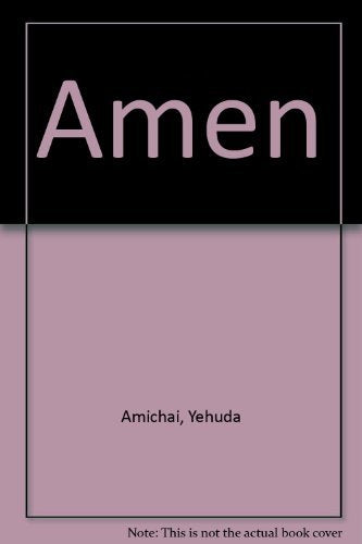 Amen book cover