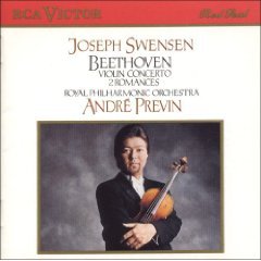 Joseph Swensen - Beethoven Violin Concerto; 2 Romances / Royal Philharmonic Orchestra / Previn (RCA Red Seal) book cover