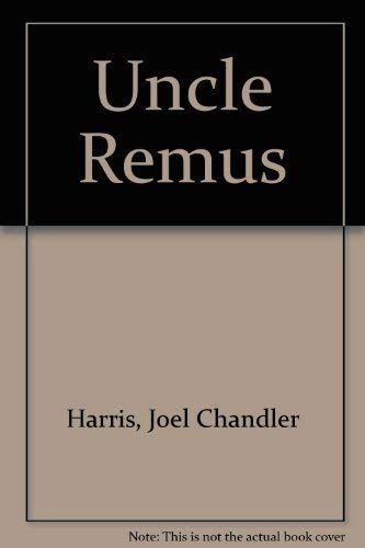Uncle Remus book cover