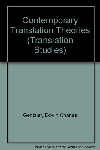 Contemporary Translation Theories book cover