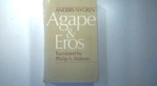 Agape and Eros book cover