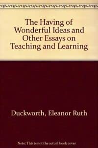 The Having of Wonderful Ideas book cover