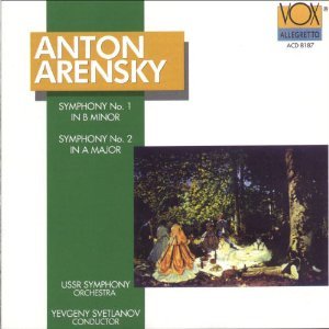 Arensky: Symphonies Nos. 1 & 2 book cover