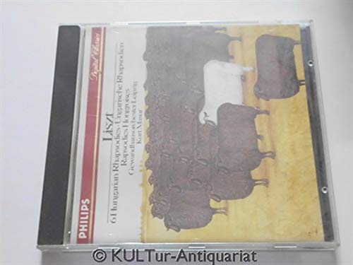 Liszt: 6 Hungarian Rhapsodies ~ Masur book cover