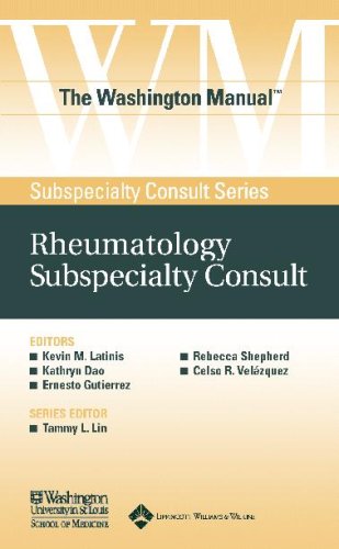 Rheumatology Subspecialty Consult book cover