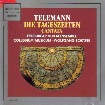 Telemann:Die Tageszeiten book cover