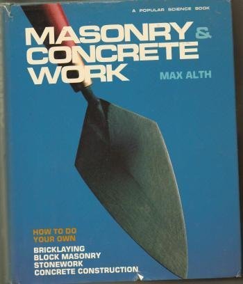 Masonry and Concrete Work book cover