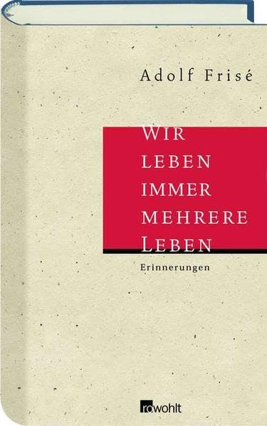 Wir leben immer mehrere Leben book cover