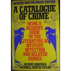 Catalogue of Crime (Rev and Enl) book cover