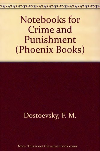Notebooks for "Crime and Punishment" book cover