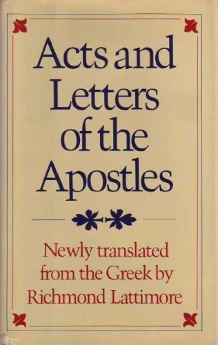 Acts And Letters Of The Apostles