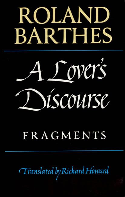 Lover's Discourse: Fragments book cover