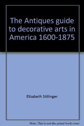 Antique Guide to Decorative Arts book cover