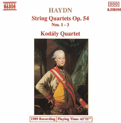 String Quartets Op 54, 1-3 book cover