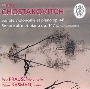 Shostakovitch: Sonata for Violoncello & Piano, Op. 40; Sonate for Viola & Piano (Transc. Cello) Op. 147 book cover