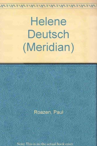 Helene Deutsch book cover