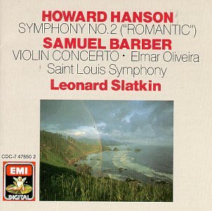Hanson: Symphony No. 2 "Romantic" / Barber: Violin Concerto
