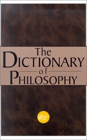 Dictionary of Philosophy book cover