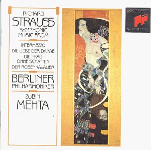 Strauss: Symphonic Music From Operas / Berlin Philharmonic / Mehta (Sony) book cover