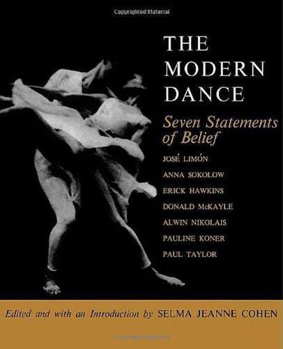 Modern Dance: Seven Statements of Belief book cover
