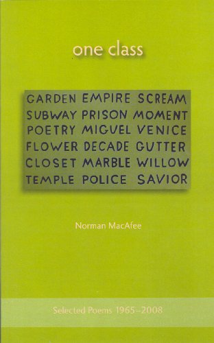 One Glass: Selected Poems, 1965-2008 book cover
