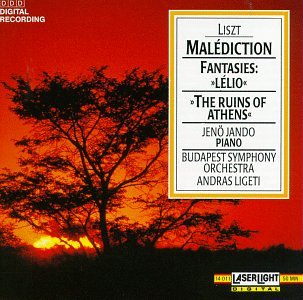 Liszt:Fantasies Ruins of Athens book cover