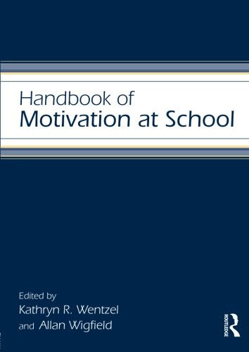 Handbook of Motivation at School book cover