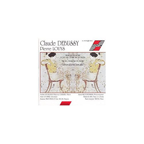 Claude Debussy/ Pierre Louys book cover