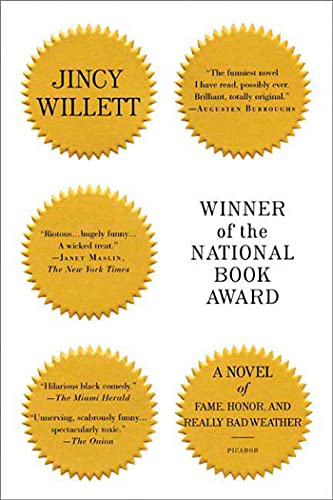 Winner of the National Book Award: A Novel of Fame, Honor, and Really Bad Weather book cover
