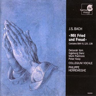 Bach: Mit Fried und Freud - Cantatas book cover