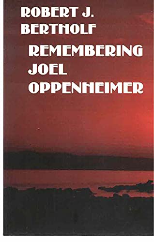Remembering Joel Oppenheimer book cover