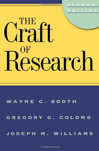 Craft of Research book cover