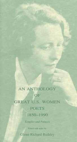 Anthology of Great U.S. Women Poets 1850-1990: Temples and Palaces book cover