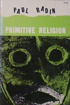 Vtg Primitive Religion - Paul Radin [Paperback] Paul Radin book cover