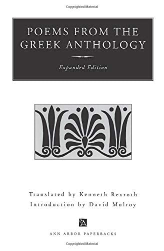 Poems from the Greek Anthology: Expanded Edition (Ann Arbor Paperbacks)