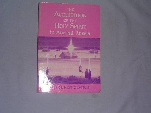 Acquisition of the Holy Spirit in Ancient Russia book cover