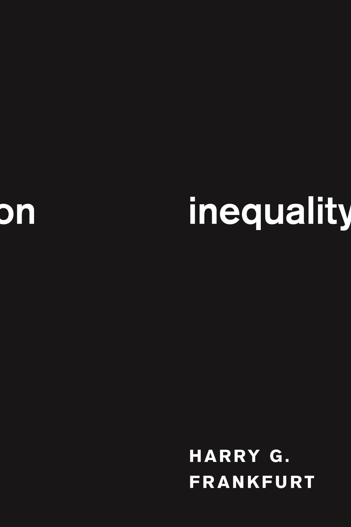 On Inequality book cover