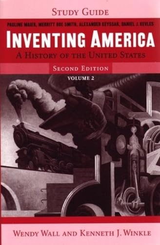 Inventing America, Volume 2: A History of the United States (Study Guide) book cover