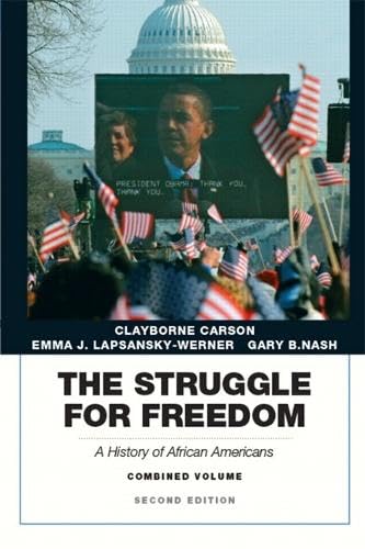Struggle for Freedom: A History of African Americans book cover